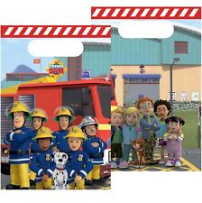 Fireman Sam themed party loot