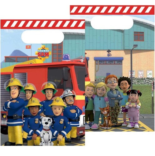 Fireman sam themed party loot - fireman,