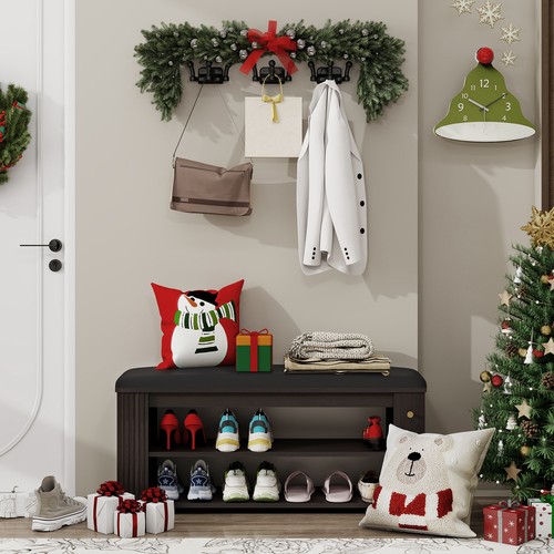 Bamboo shoe storage - bamboo,