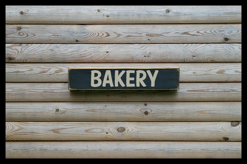 Bakery vintage style solid