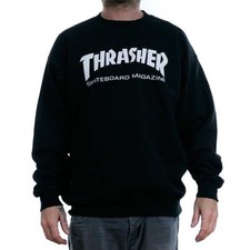 Thrasher Magazine Black Skate