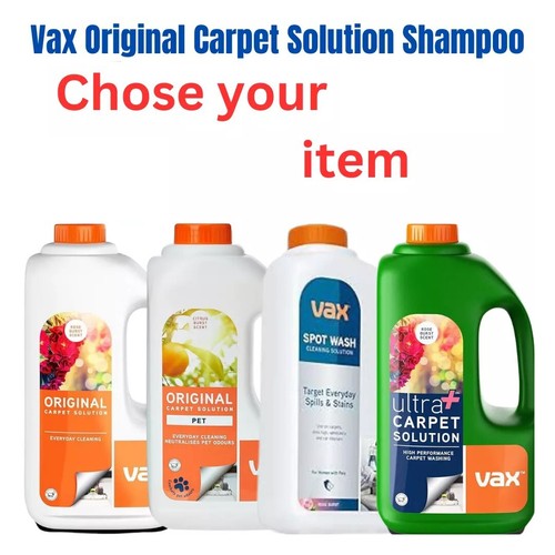 Vax original carpet solution - original,