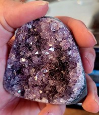 Natural Amethyst Druze Geode