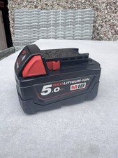 Milwaukee m18 5ah - 5ah, battery