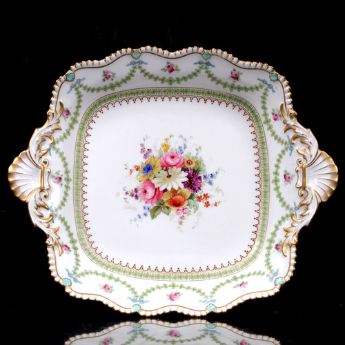 Royal worcester square plate - royal,