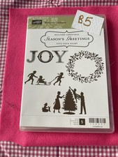 Stampin Up WELCOME CHRISTMAS Stamp Set 120597 SEASONS GREETINGS