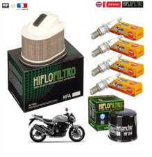 Kawasaki Z1000 A1,A2,A3,A6F ZR1000 03-06 Spark Plug Oil/Air Filter Maintenance Kit