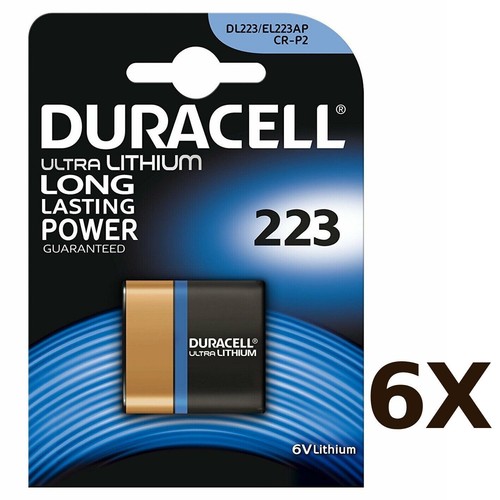 Duracell 223 6v lithium - x,