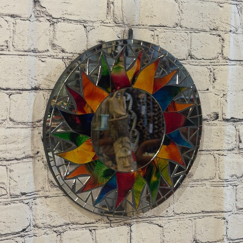 Rainbow black sun - sun, flame