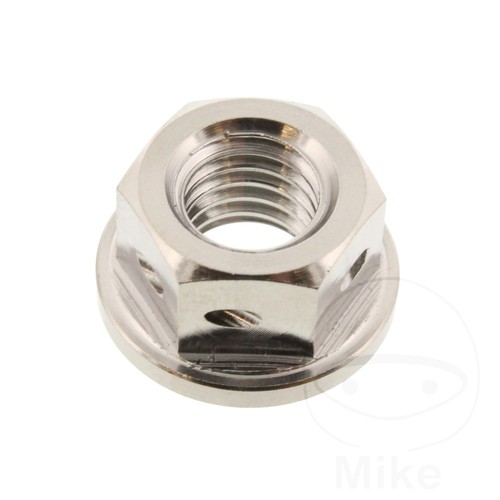 Sprocket nut bolt m8x1 - nut, m8x1.25mm