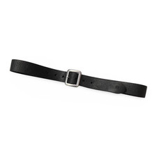 RRL Double RL Black Western Square Black Belt - 34