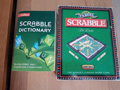 Travel scrabble deluxe with - travel,