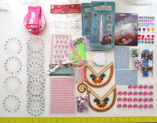 Rhinestones hair blinger - rhinestones, +