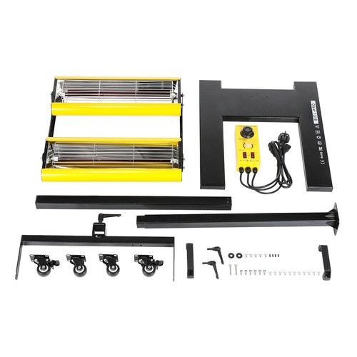 2x1300w heaters infrared paint - infrared,