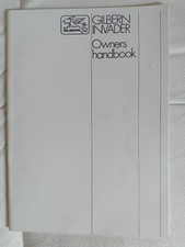 Gilbern Invader Owner's