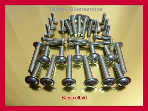 Stainless steel fairing bolts - steel,