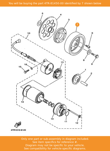 Yamaha rotor assy - yamaha,