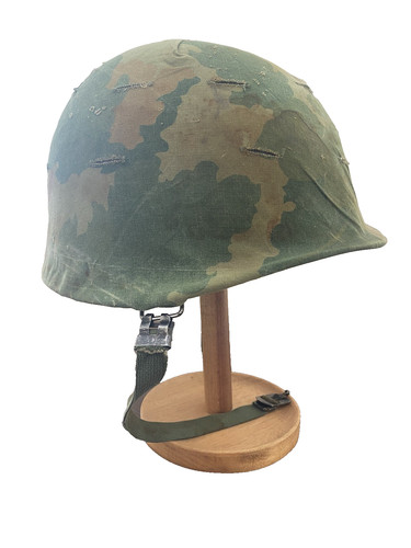 Army helmet front - us,