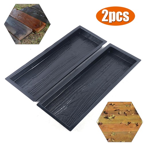 Wood plank grain concrete - wood,