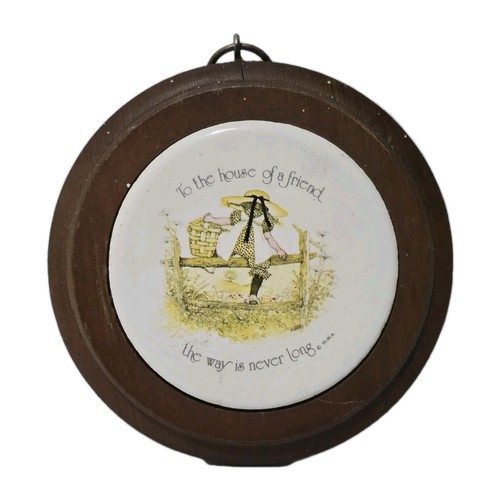 Holly hobbie wall plaque - holly,