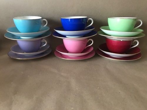 Aynsley harlequin trio tea - aynsley,