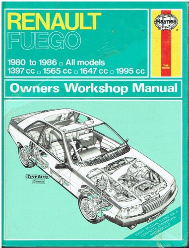 Renault fuego 6 2 0 - renault, 2.0