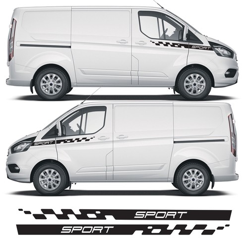 Sport wing side - stripes, decal