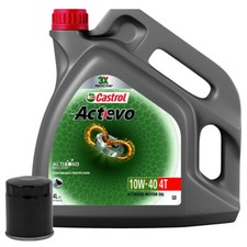 KIT 4L CASTROL ACTEVO 10w40 +