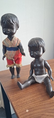 Pair twin vintage black - pair,