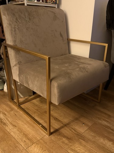 Grey upholstered accent - grey,