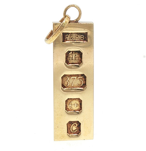 9ct yellow gold - 9ct, pendant