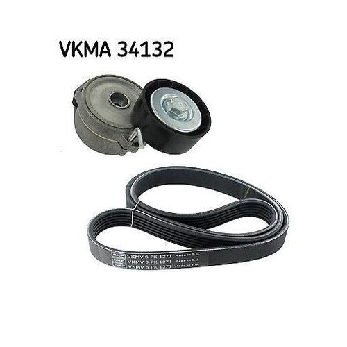 Ribbed belt set skf - v-ribbed,