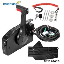 881170A15 Outboard Remote Control Box For Mercury Side Mount Trim & Tilt 8 Pin