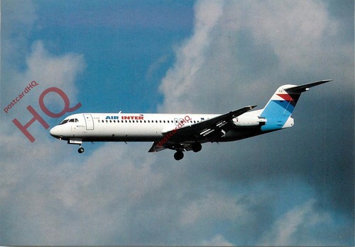Picture postcard air inter - postcard;,