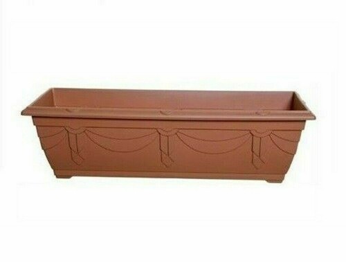 Long square plastic plant - square,