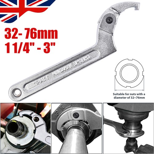 Adjustable hook wrench - adjustable,
