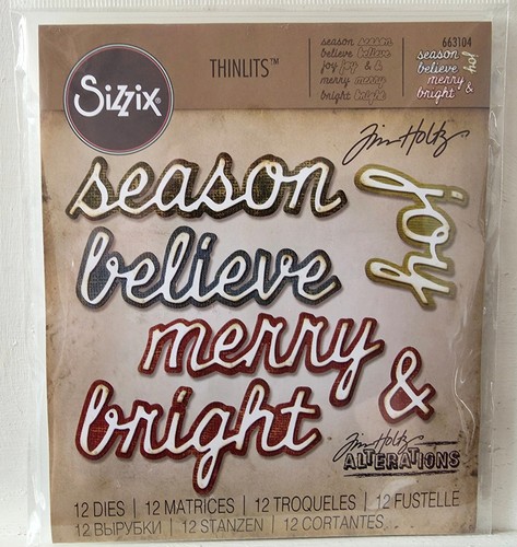 Sizzix dies tim - sizzix,