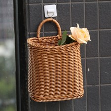 Hanging Woven Flower Storage