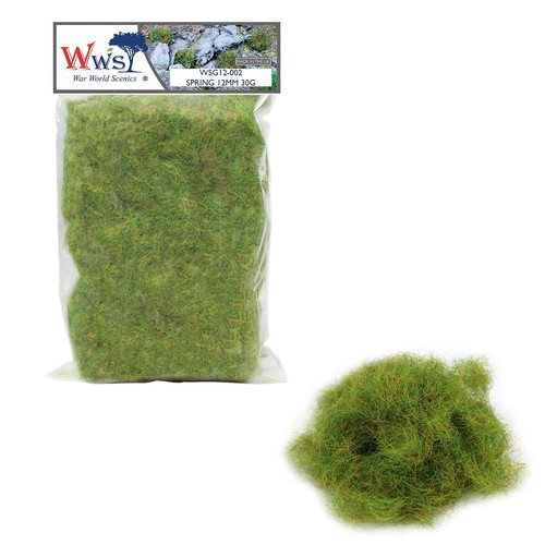Wws 12mm spring static grass - spring, |