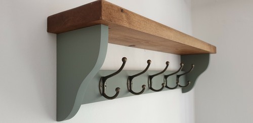 Coat rack shelf floating - coat,