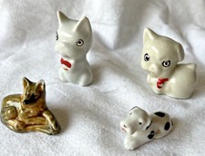 Vintage Ceramic Mini Dog LOT