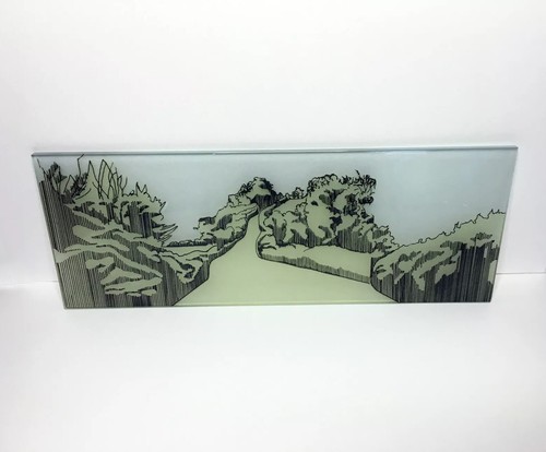 Original kiln fired glass - original, kiln-fired