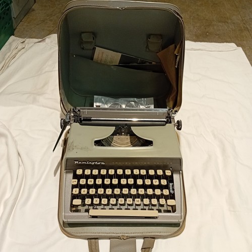 Remington typewriter grey - remington,