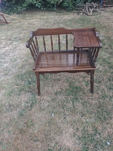 Telephone table seat,Vintage