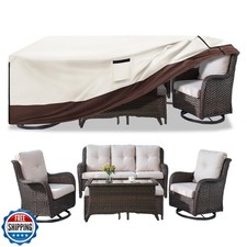 Aacabo Patio Furniture Cover