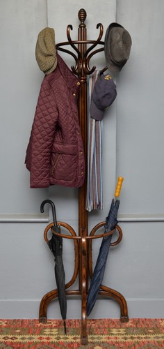 Antique bentwood half - bentwood, round