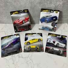 Hot Wheels Timeless Icons Premium - Ferrari Nissan Koenigsegg Porsche Lexus