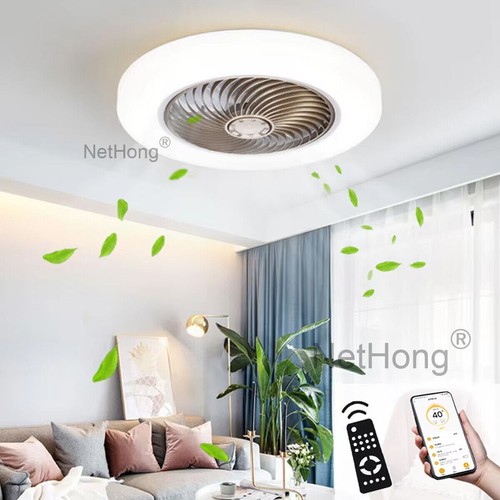 Large led ceiling - fan, with