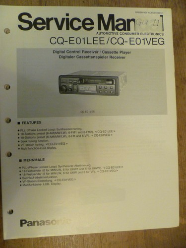 Panasonic e01lee - panasonic, /