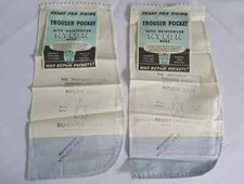 Vintage The Masonico Pocket Trouser Replacement Repair Advertising Display x 2